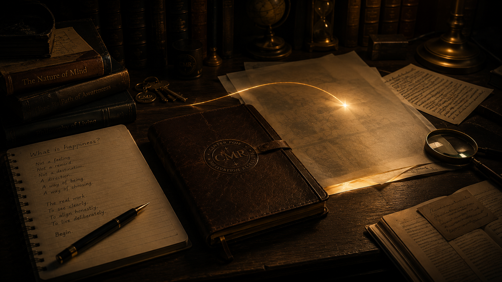 Philosophical workspace suggesting the origin of the iLifeChange question